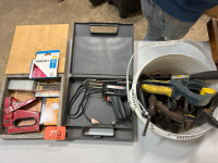 Stapler soddering gun and clamps