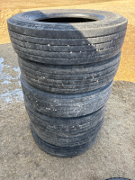 6-Double coin 225/70R19.5 tires 14 ply