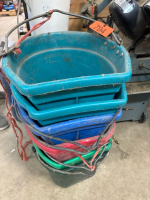 6- poly feed pails
