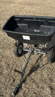Tow behind yard spreader