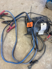 Battery charger & jumper cables