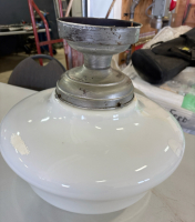 2-large globe lights