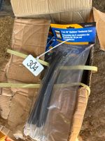 Box of new 10&rdquo; rubber tie downs