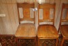 4 antique wooden chairs - 2