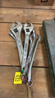 Crescent wrenches , flat wrenches