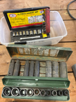 Assortment of socket sets