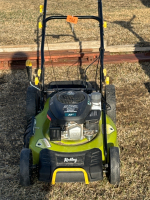 Bradley 22&rdquo; push mower w/bagger