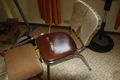 3 kitchen chairs