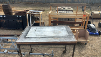 Assortment of wood storage carts