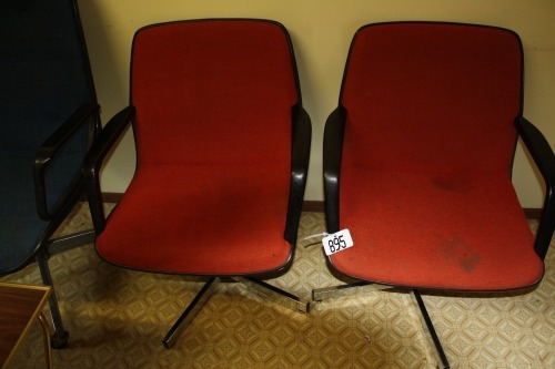 2 office chairs