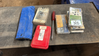 Assortment of fittings and tools