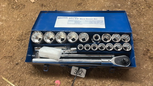 3/4 drive socket set