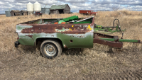 Homemade truck box trailer