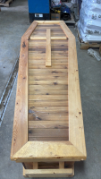 Handmade prop casket