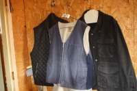 2 vests, 1 jacket (l)