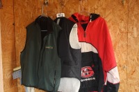 2 vests, 1 jacket (l)