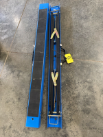 Foldable saw horses