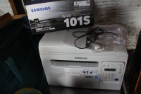 samsung scanner, fax machine w/toner