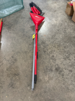 3 brooms and dustpan