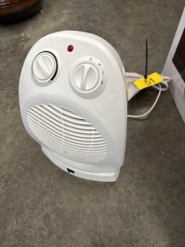 Oscillating heat and fan/2 small fans