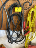 Extension cords jumper cables