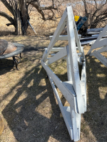 Small wooden scaffolding
