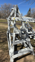 Larger wooden scaffolding