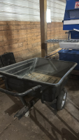 Towable or pushable Garden cart