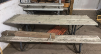 Large picnic table