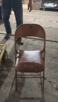 8- foldable chairs