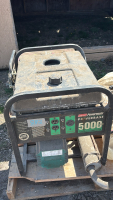 5000 watt generator w/10 hp motor