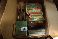 2 boxes of novels/kids books