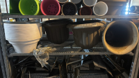 Assortment of planters