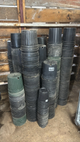 Assorted plant pots
