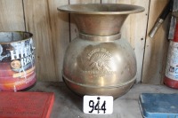 Red Skin brand chewing tobacco spittoon