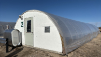 Low profile 60ft x 16 wide greenhouse