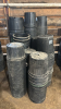 Assorted plant pots