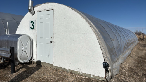 Low profile 60ft x16 wide greenhouse