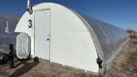 Low profile 60ft x16 wide greenhouse