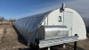 Low profile 60ft x16 wide greenhouse - 2