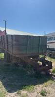 14 ft dump wagon w/hydraulic hoist