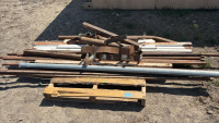 Pallet of square tubing 2&rdquo; and 1 &ldquo; various lengths