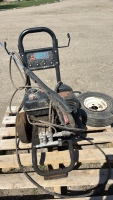 Gas powered pressure washer
