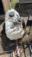 Atv sprayer on trailer