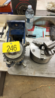 Milling indexer, chuck