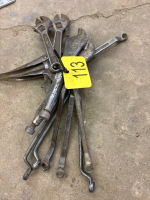Vise grips crescent wrenches and box end wrenches
