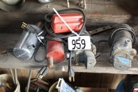 4 circulating pumps, magnetic pan heater