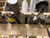Shafting various sizes