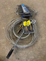Drill bits wenches scissors torque wrench brake line and steel line cutter