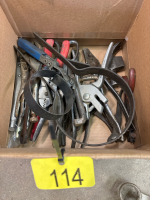 Filter wrenches wire pliers and vise grips tins snips